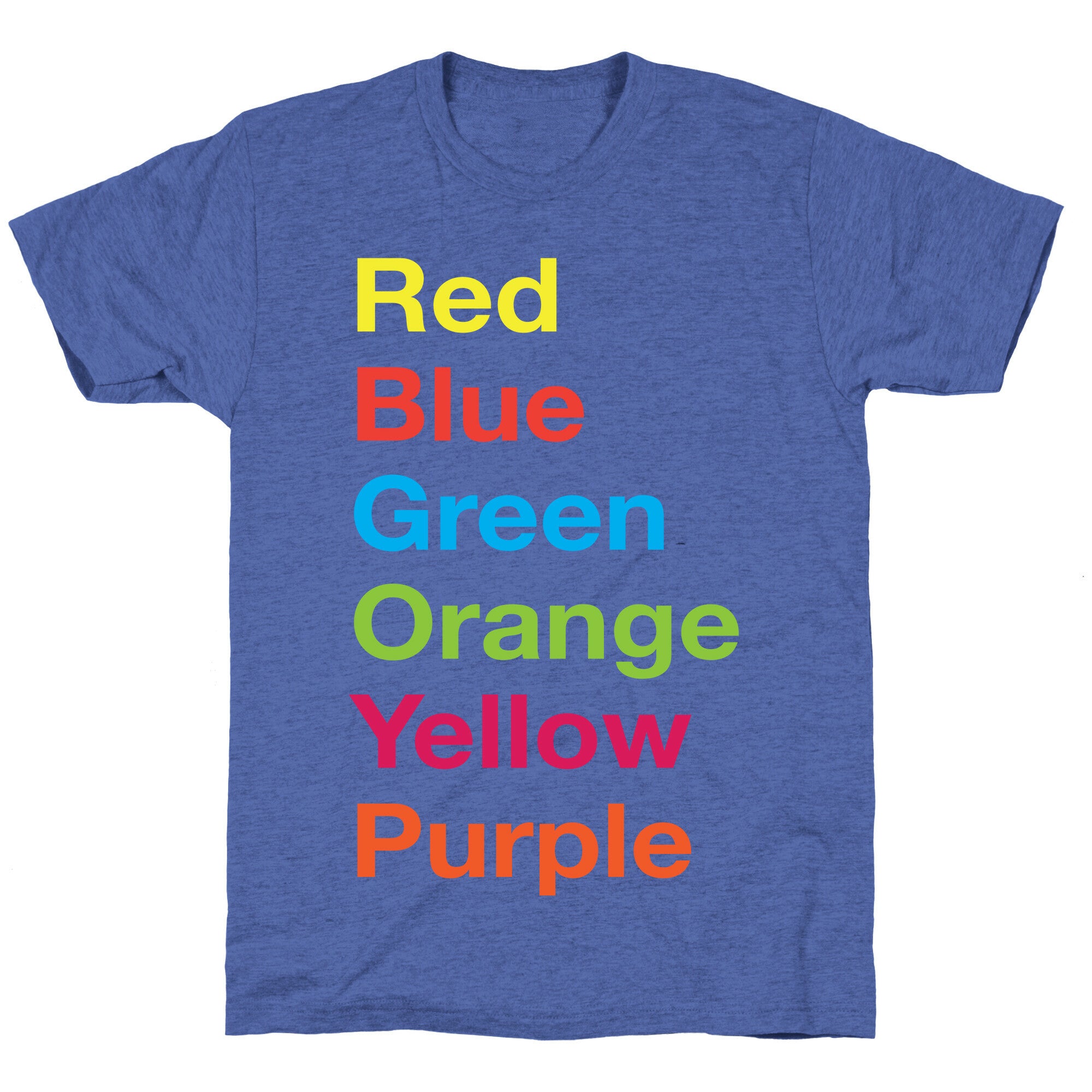 The Colors Unisex Triblend Tee